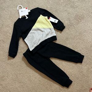 NWT 2T Boy'S 2-Pc Sweatsuit set BY PL KIDS